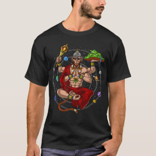 Hanuman Hindu Gud T Shirt