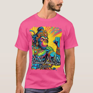 Hanuman Hindu Mythology Monkey God Spirituality gi T Shirt