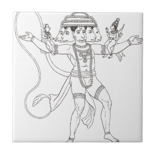 Hanuman Kakelplatta