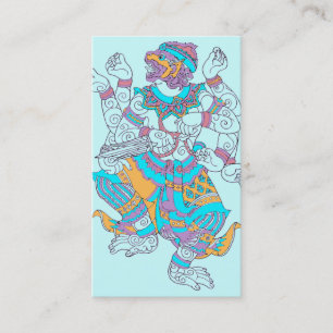 Hanuman Monkey Gud Visitkort