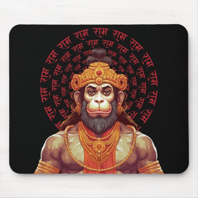 Hanuman Mousepad Musmatta (Framsidan)