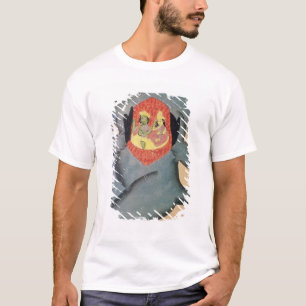 Hanuman som avslöjer Rama och Sita Tee