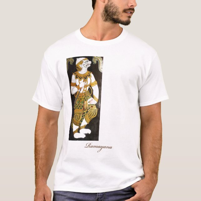 Hanuman t-skjorta t-shirt (Framsida)