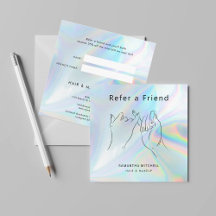 Hänvisa till en Friend HoloGraph Beauty and Makeup