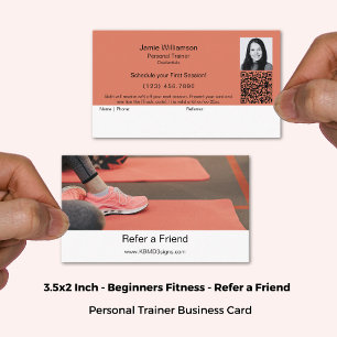 Hänvisa till en nybörjare för Friend Fitness Perso Rabattkort