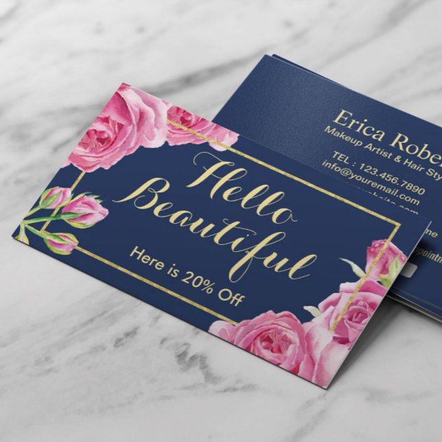 Hänvisning till Blommigten för Makeup Artist Hair  Rabattkort (Skapare uppladdad)