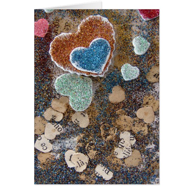 Hänvisningar till blandade media hälsningskort (Framsidan)