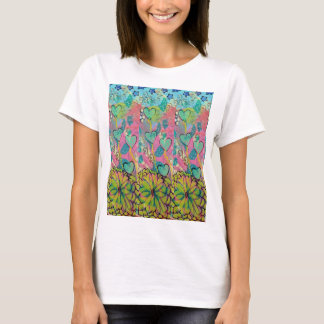 Hänvisningar till blandade media t shirt