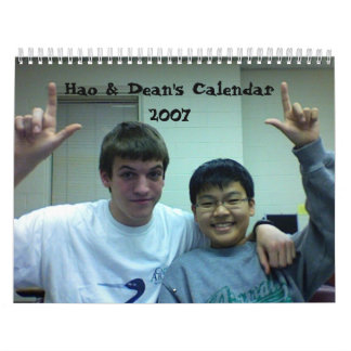 Hao & dekan kalender 2007