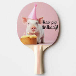 Hap-gris födelsedag! pingisracket