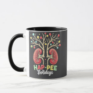 Hap-Pee-Helgdagar Dialysis Kidney Awareness Julaft Mugg
