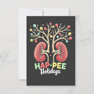 Hap-Pee-Helgdagar Dialysis Kidney Awareness Julaft Tack Kort