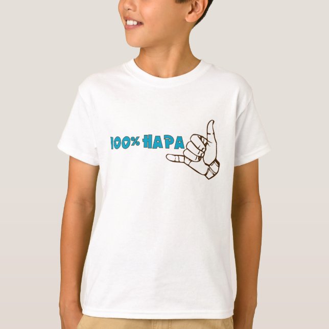 Hapa 100% lurar skjortan tröja (Framsida)