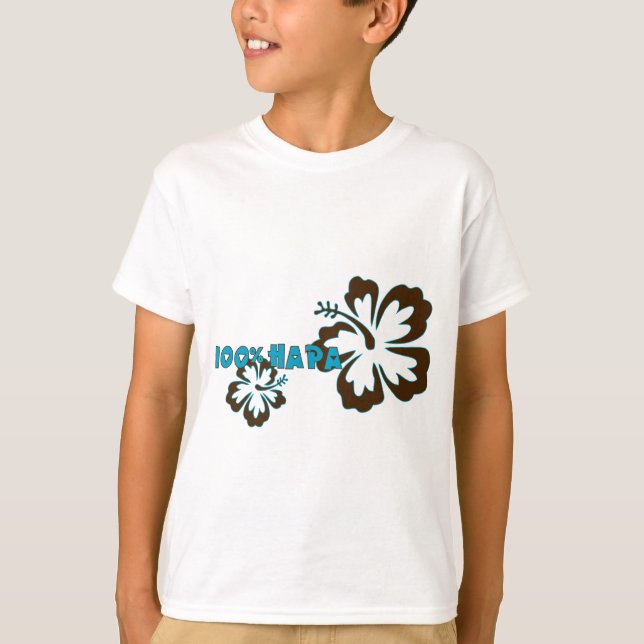 Hapa 100% (med hibiskus) tee (Framsida)