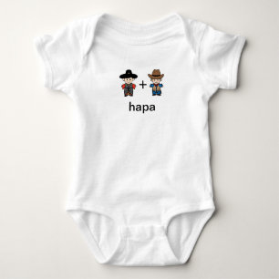 Hapa koreansk pappa- & amerikanpappaBodysuit T Shirt
