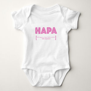 HAPA-Pridet Halva Stillahavsöarna i Asien T Shirt