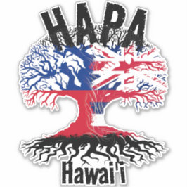 HAPA SAMOA HAWAII ROOTS KLISTERMÄRKEN