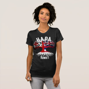 HAPA TONGA HAWAII ROOTS T SHIRT