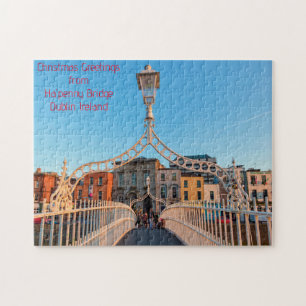 Ha'penny Bridge Dublin Irland. Pussel