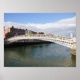 Ha'penny Bridge Poster