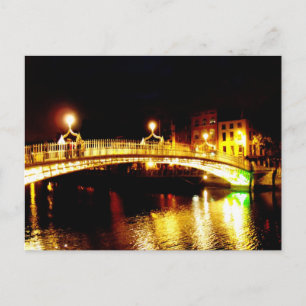 Ha'Penny Bridge Vykort