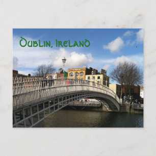 Ha'penny Bridge vykort