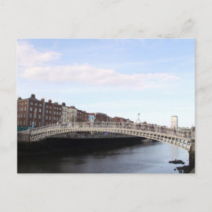 ha'penny bridge vykort