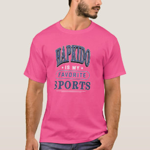 Hapkido är min favoritsport koreanska martialkonst t shirt