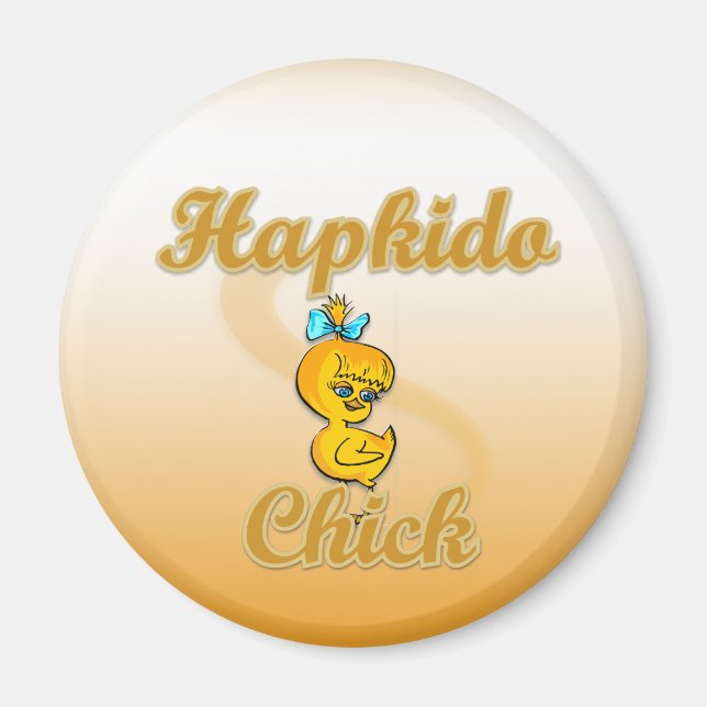 Hapkido Chick Magnet (Framsidan)