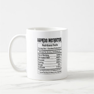 Hapkido-instruktör Näringsfakturor 11oz Mugg