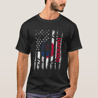 Hapkido Karate Kampsport Träning Sydkoreansk Flagg T Shirt