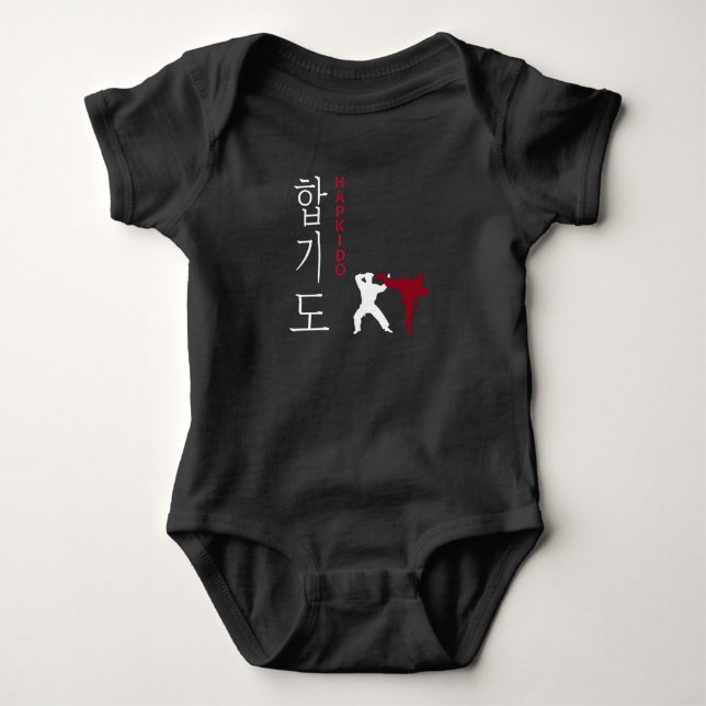 Hapkido Koreanska martialkonst T Shirt (Framsida)