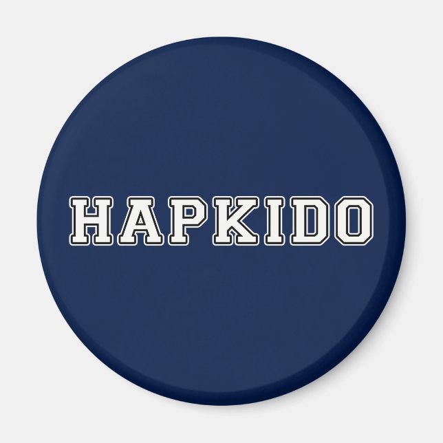 Hapkido Magnet (Framsidan)