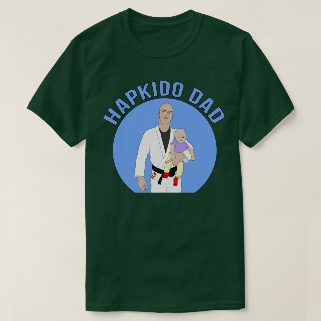 Hapkido Pappa T Shirt (Design framsida)