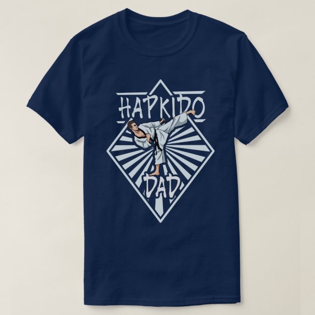 Hapkido Pappa T Shirt (Design framsida)
