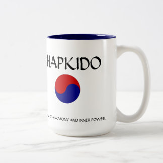 Hapkido Tasse Två-Tonad Mugg