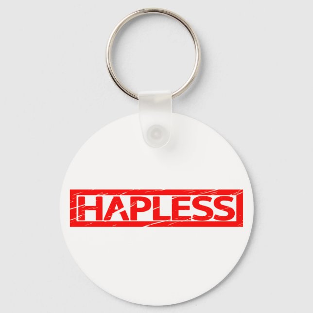 Hapless Frimärke Nyckelring (Framsida)