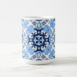 💙 Häpnadsväckande blå Azulejos Kaffemugg