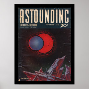 Häpnadsväckande science fiction, September, Poster