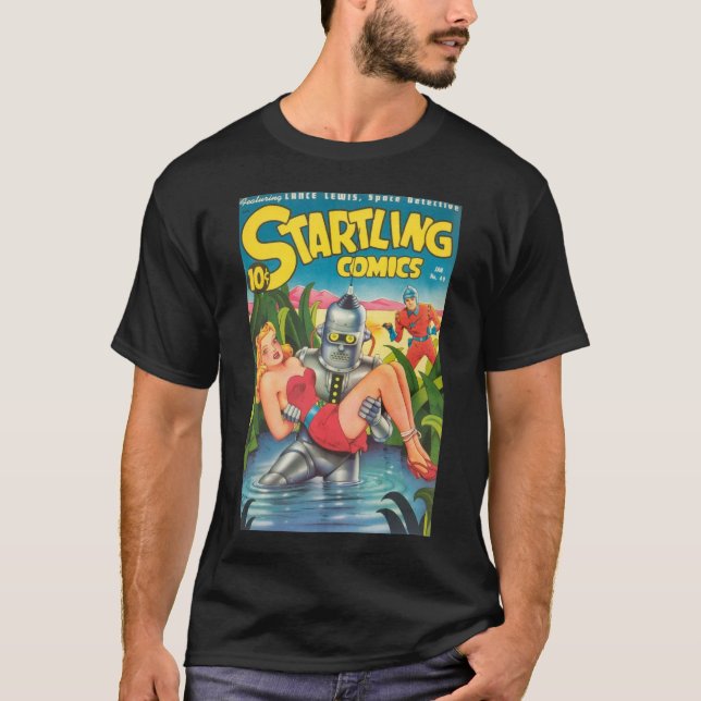 Häpnadsväckande T-tröja för tecknader #49 Tee (Framsida)