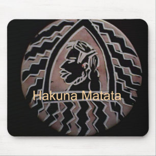 Hapo Sasa Hakuna Matata Mouse Pad Musmatta