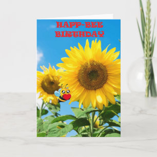 Happ-Bee Födelsedag Kort