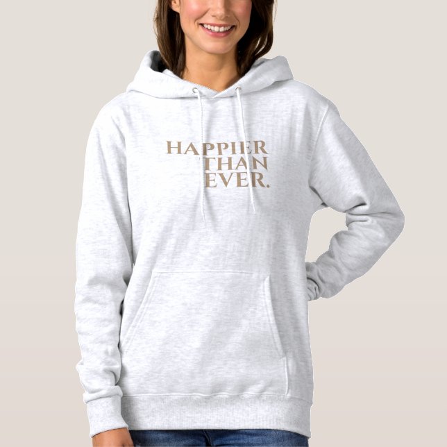 Happier Than Ever T Shirt (Framsida)