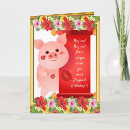 Happiest Birthday Kort