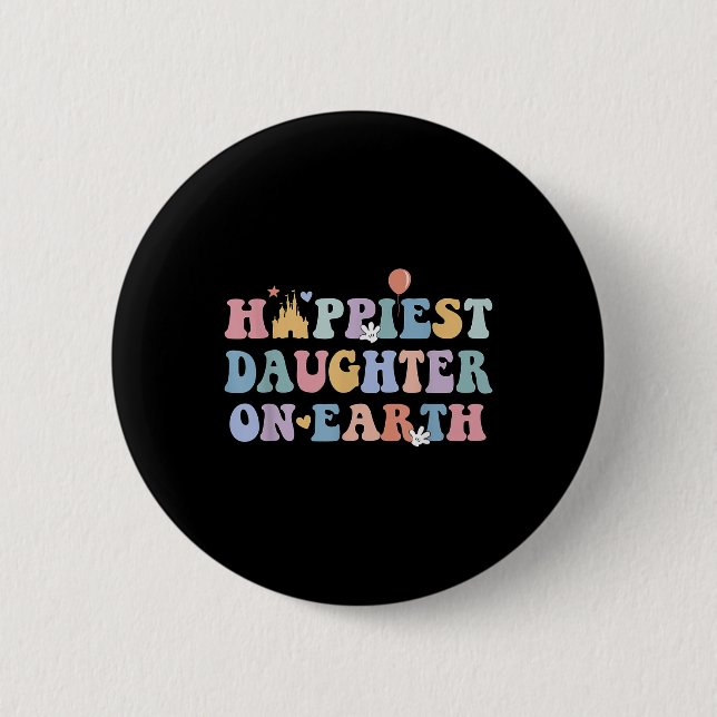 Happiest Dotter på jorden Mors dag, Matching F Knapp (Framsida)