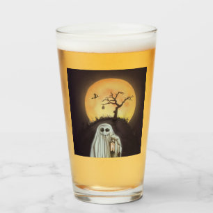 Happiest Halloween öl mugg Glaskopp