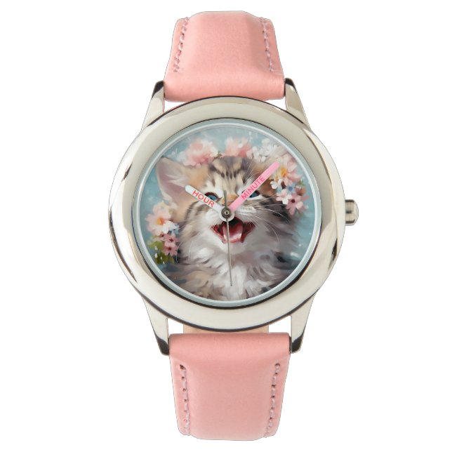 Happiest Kitten Watch Armbandsur (Framsida)