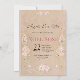 Happily Ever After Bridal Shower invitation Inbjudningar