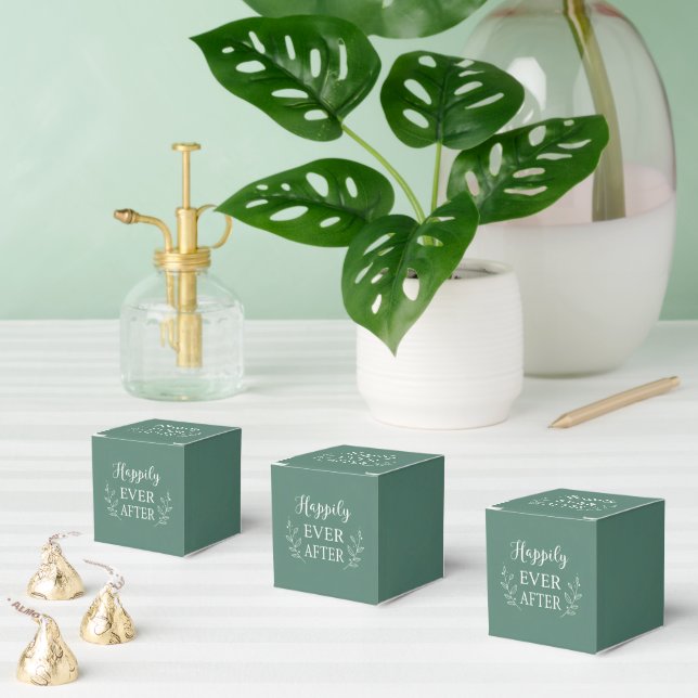 “Happily Ever After” Bröllopsdesign – Elegant  Presentaskar (Multipel)