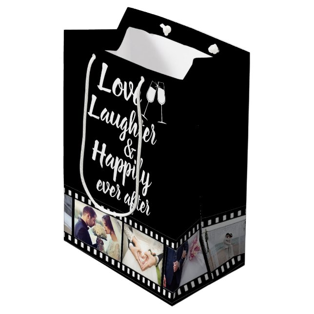 Happily Ever After Quote Custom Photo Reel (Framsidan Vinklad)
